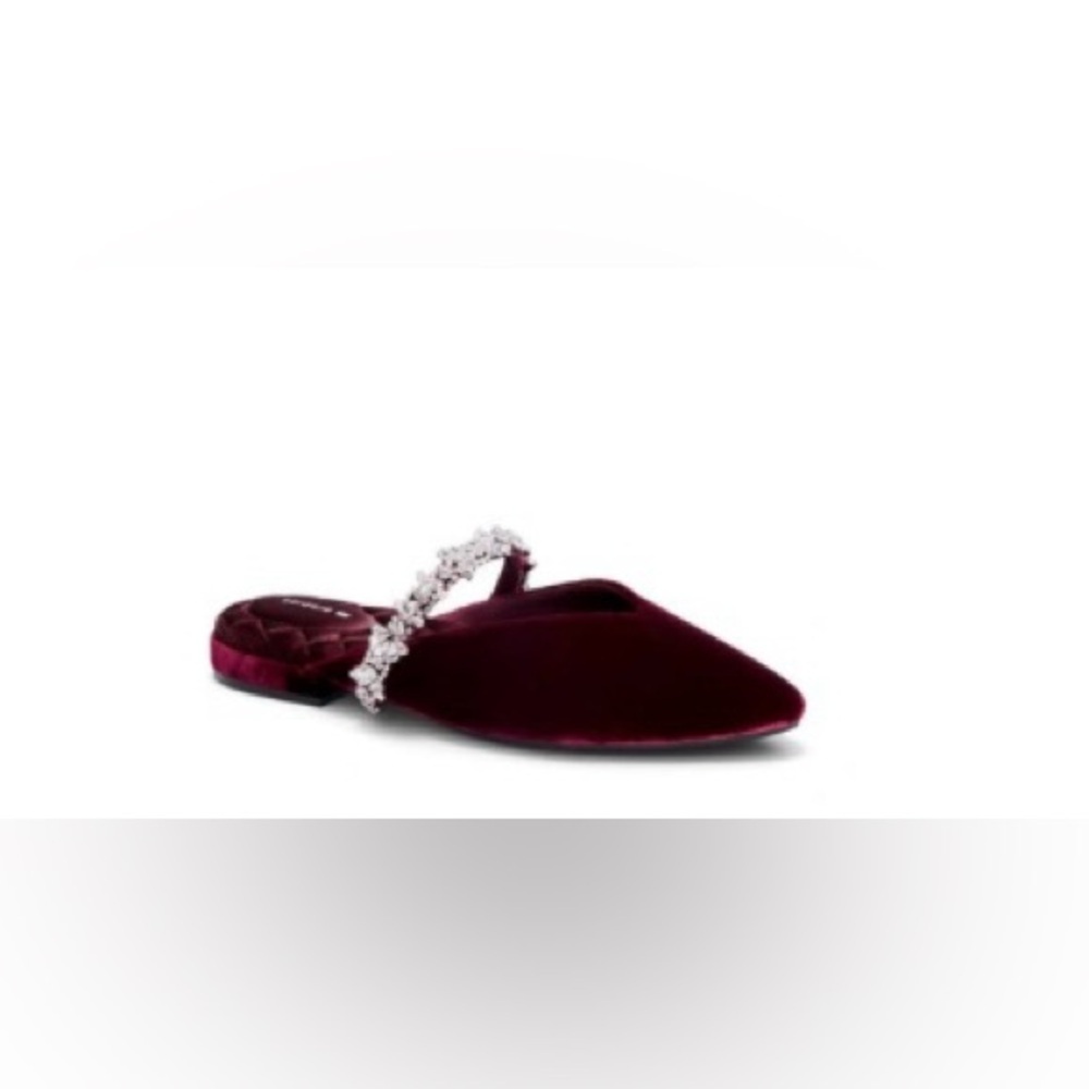 BIRDIES Swan Flat In Wine Gem Bracelet